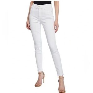 Frame Denim Women's Crisp White Skinny Jeans